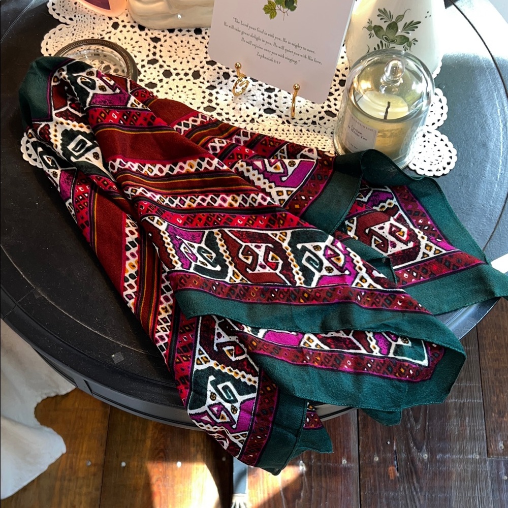 Betmar Italian Geometric Scarf